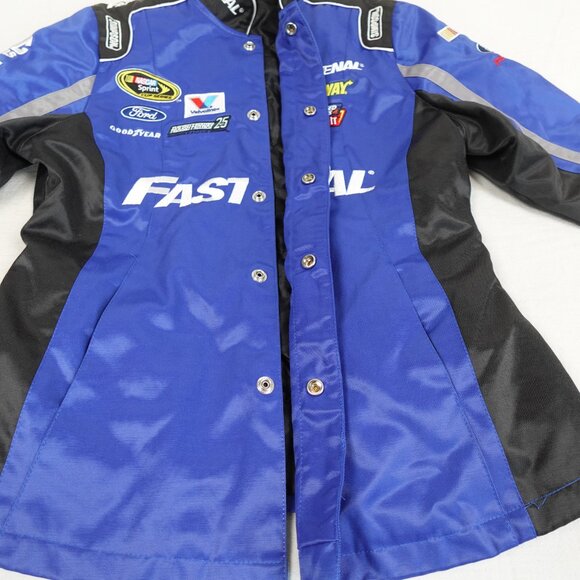 Carl Edwards NASCAR FASTENAL Jacket Women's Small Chase Authentics Racing - Picture 7 of 10